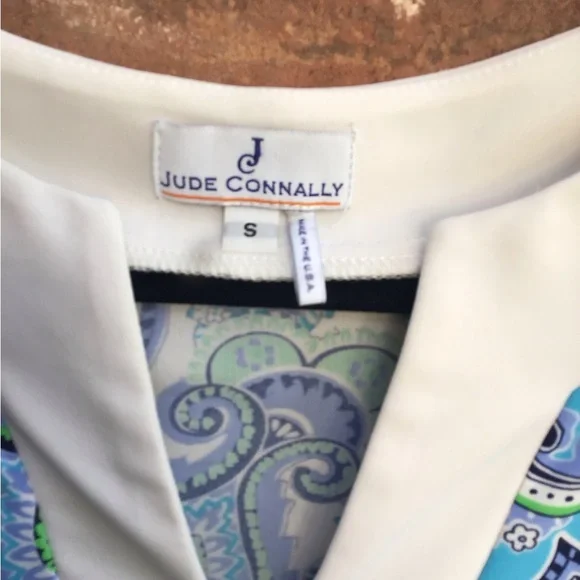Jude Connally Paisley Print Women's dress size small - Picture 2 of 3